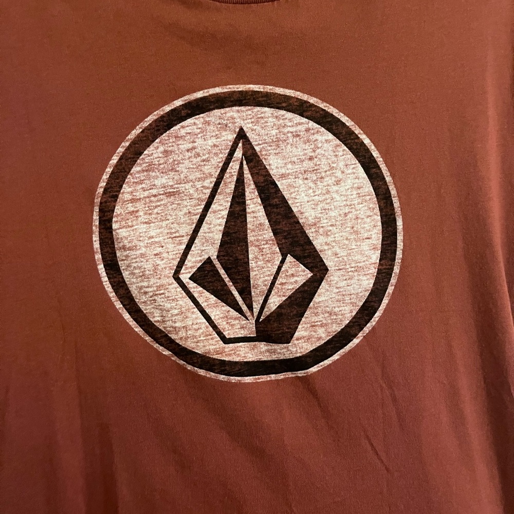 Volcom Diamond Logo Graphic Print Modern Fit Short Sleeve Shirt. M. 100% Cotton. - Picture 4 of 12